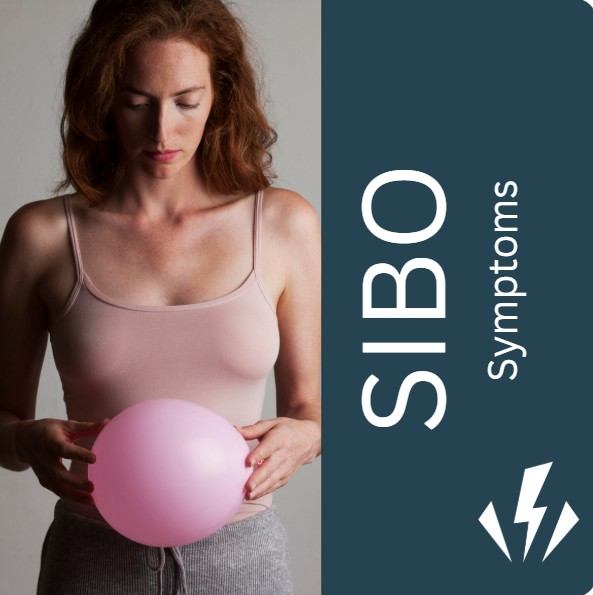 Bloating is a common symtom of SIBO.