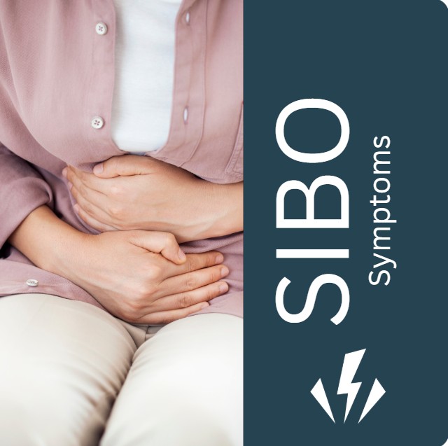 Stomach pain is a classical symptom of SIBO.